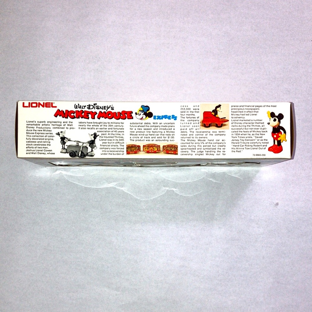 Lionel 6-9672 Mickey Mouse 50th Anniversary Hi-Cube Boxcar - NEW - Picture 2 of 10